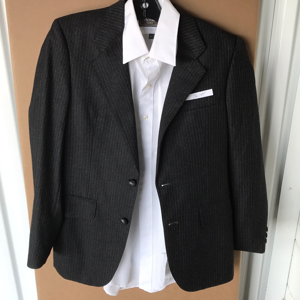 London House Collection wool blazer jacket Sz 36R